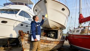 Different types of marine surveys showcasing diverse boat inspections
